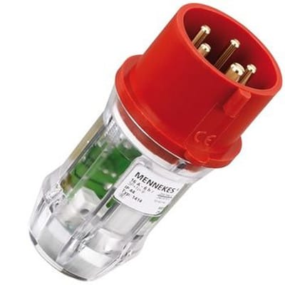 Mennekes Drehfeld 16A,5p,6h,400V,IP44 1414
