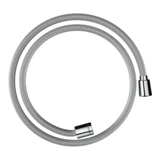 hansgrohe Textilbrauseschlauch 1250mm, Mut. 1x kon., 1x zyl, chrom