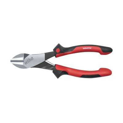 Wiha Kraftseitenschneider Industrial mit DynamicJoint® mit Öffnungsfeder 160 mm