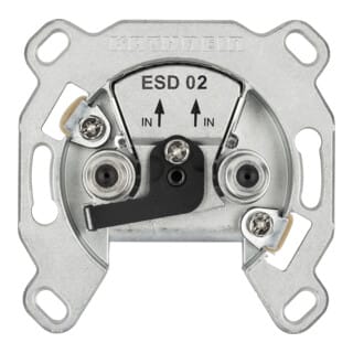 Kathrein SAT-Steckdose 2fach ESD 02