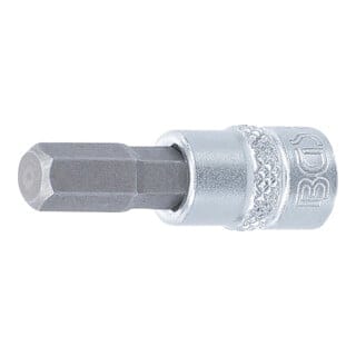 BGS Bit-Einsatz Antrieb Innenvierkant 6,3 mm (1/4") Innensechskant 7 mm