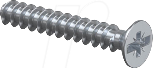 Kaiser Geräteschraube, PlusMinus 3,2x20mm, gvz 2472-20