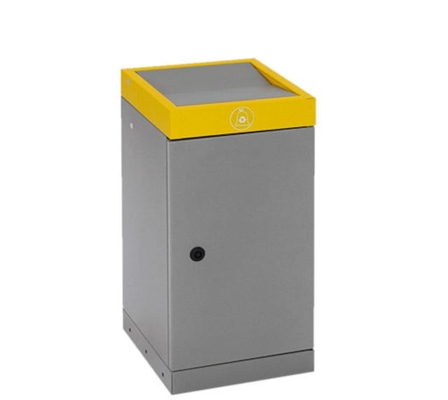 Stumpf - Sortssystem Protec-plus, Graualu/1003, Verzinkter Innenbehälter, 30 Liter