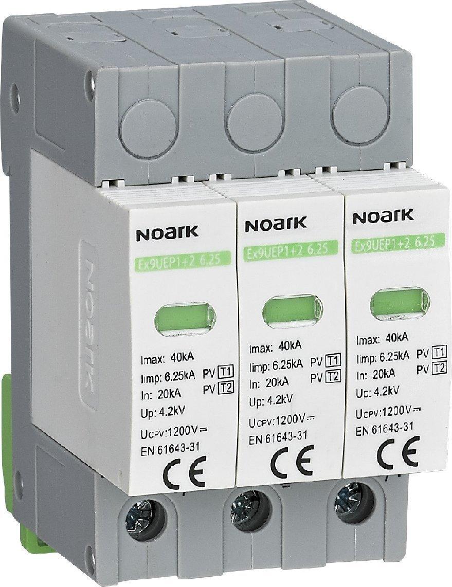 Überspannungsbegrenzer Noark Ex9uep1+2 Pv Schutz Klasse T1+t2