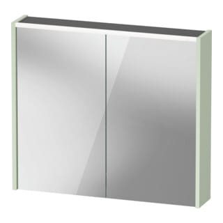 Duravit LED-Spiegel D-Code 2.0 m SD T J 2 Tür., Lichtf ob, 80x70x14,8cm, grün ma