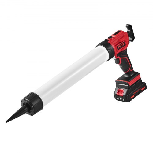 Akku-kartuschenpistole Kartuschenpresse Silikonpistole (20 V, Für 600 Ml-kartuschen, Bis Zu 270 Kg, 4-gang Einstellbare Drehzahl, Inkl. Akku Und Ladegerät) Kompatibel Mit Acrylsäure, Klebstoffe