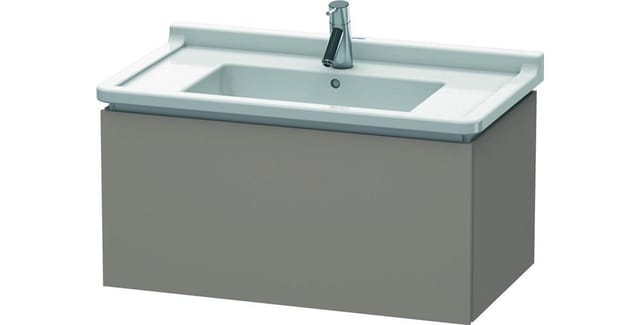 Duravit Waschtischunterschrank L-Cube 82x46,9cm, bas. ma, 1 Ausz., wandhängend