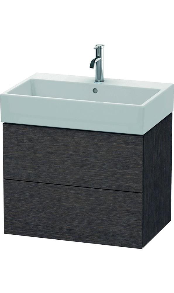 Duravit Waschtischunterschrank L-Cube 68,4x45,9cm, E d geb., 2 Schub., wandhängend