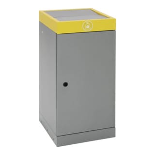 Stumpf Sortssystem ProTec-Plus, graualu/1003, verzinkter Innenbehälter, 70 Liter