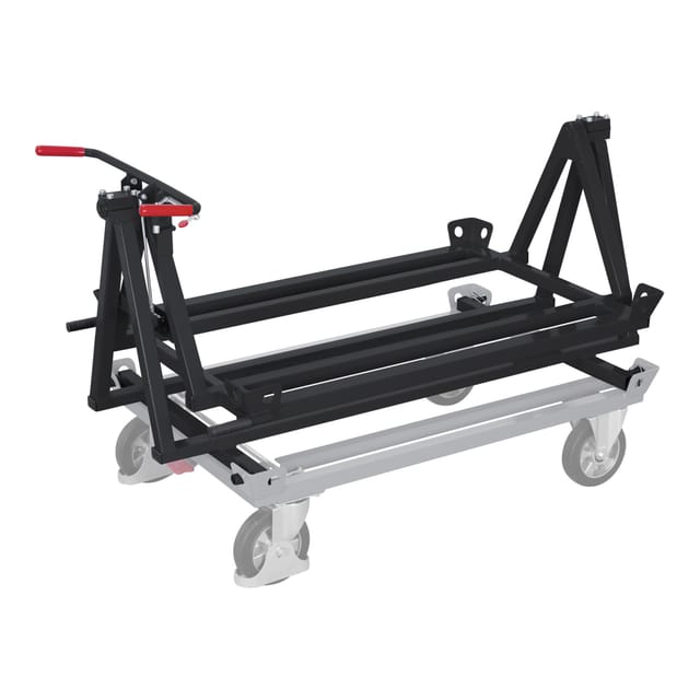 VarioFit Kippaufsatz Fahrgestell RAL 7016