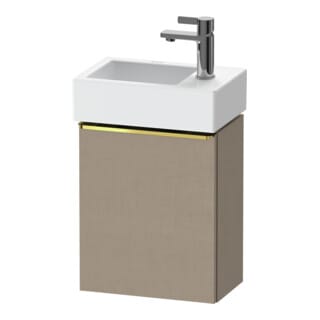 Duravit Waschtischunterschrank D-Neo 36,4x22,2x44cm, 1 Tür, An L, g pol/Lei