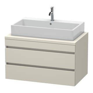 Duravit Waschtischunterschrank DuraStyle 90x54,8cm, Tau, f Konsole, 2 Schubkästen