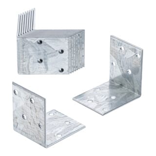 BGS Winkelverbinder, 50 x 50 x 40 mm, 10-tlg.