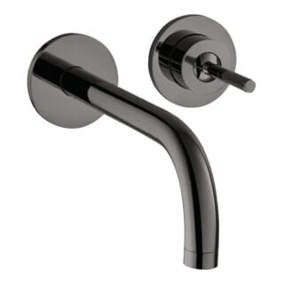 hansgrohe Fertigmontageset Axor Uno UP-Waschtisch-Einhebelmischer, Pin-Griff, Ros, A 165mm, po b