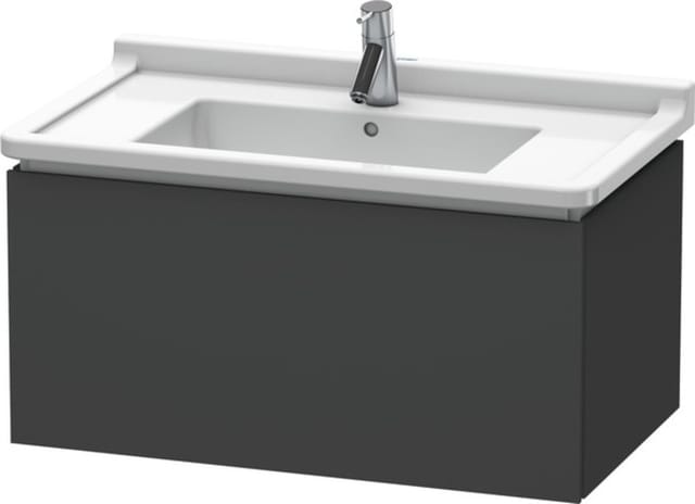 Duravit Waschtischunterschrank L-Cube 82x46,9cm, graph ma, 1 Ausz., wandhängend