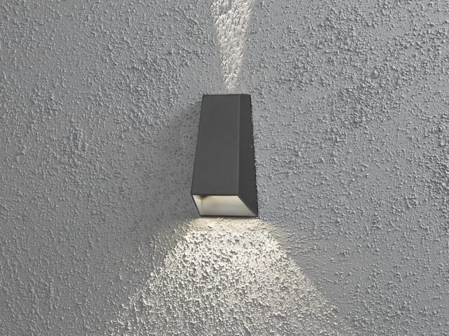 Gnosjö Konstsmide AL LED-Wandleuchte 2xHighPower LED anth 7911-370