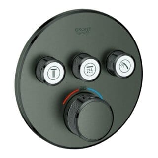Grohe Fertigset Grohtherm Smartcontrol h graph. geb., rd, UP-THM, 3 Absperrvtl.