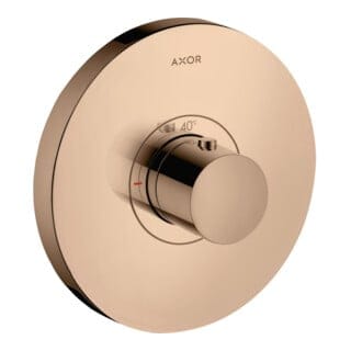 hansgrohe Fertigset ShowerSelect HF UP-Thermostat, rund, polished red gold