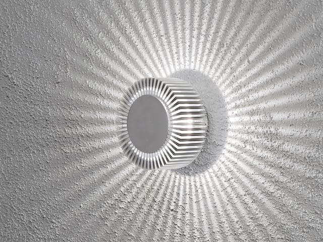 Gnosjö Konstsmide AL LED-Wandleuchte 5W alu 7932-310