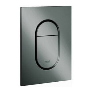 Grohe Abdeckplatte Arena Cosmopolitan S hard graphite, senkrechte Montage