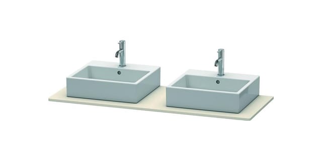 Duravit Konsole XSquare 140x55cm, T, m 2 Auss, Beck. beids.