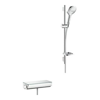 hansgrohe Brauses Raindance Sel. E 120 718mm Brausestange, we/vc, mit Thermostat