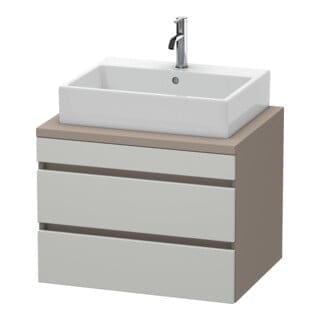 Duravit Waschtischunterschrank DuraStyle 70x54,8cm, betg/ba ma, f Kons, 2 SchKa.