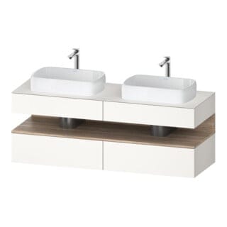 Duravit Waschtischunterschrank Qatego 160x55x60cm, E Ma/w m, Pl, Beck. beids.