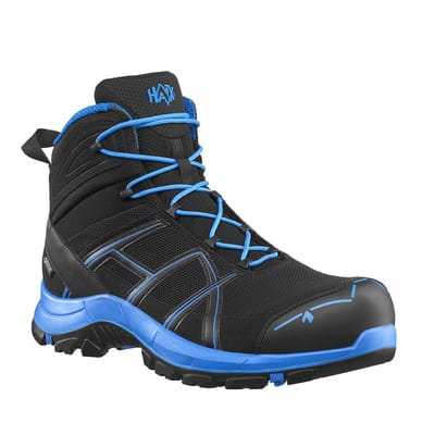 HAIX Sicherheitsstiefel BLACK EAGLE 40.1, MID, S3, schwarz-blau, Gr. 13 (48)