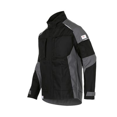 Kübler ACTIVIQ cotton+ Jacke schwarz/anthrazit S