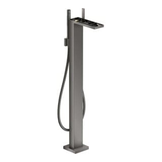 hansgrohe Wannen-Einhebelmischer Axor MyEdition A 196mm, bodensteh., o. Pl., pol. bla vc