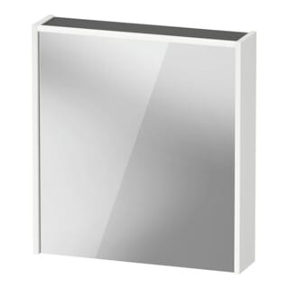 Duravit LED-Spiegel D-Code 2.0 m SD T E 65x70x5cm, Lichtf oben, links, weiß matt
