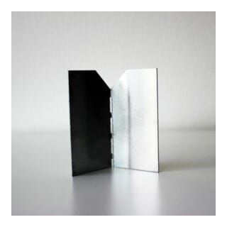 Kantfuchs24 Kiesfangleisteneckverbinder Alu (1,5mm), Höhe 60 mm