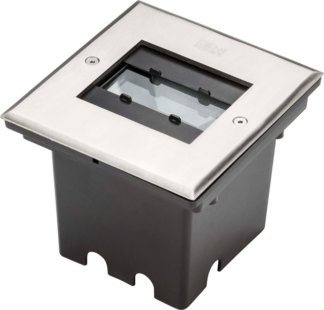 Gnosjö Konstsmide AL LED-Bodeneinbaustrahler grau, edelstahl 7960-310