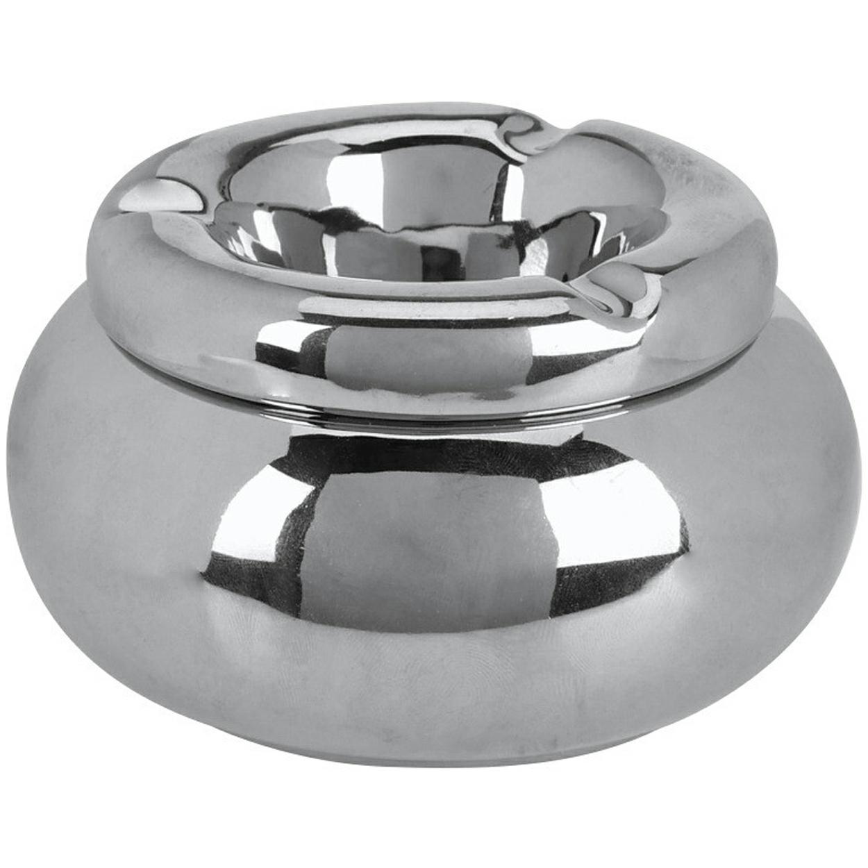 Silberner Dolomit-aschenbecher 11 Cm