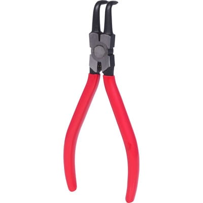 KS Tools Innen-Sicherungszange, abgewinkelt, 160mm