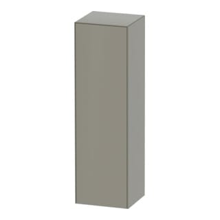 Duravit Halbhochschrank White Tulip 40x36x132cm, 1 T, An R, steingrau s-matt
