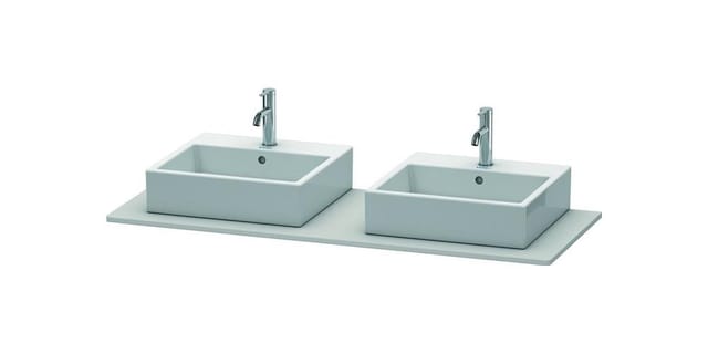 Duravit Konsole XSquare 140x55cm, No w m, m 2 Auss, Beck. beids.