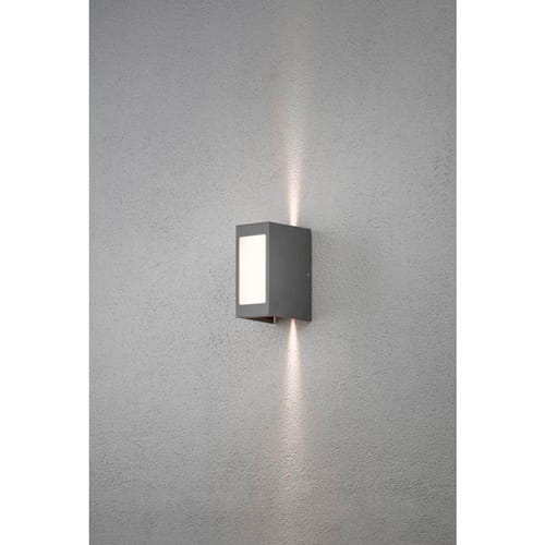 Gnosjö Konstsmide AL LED-Wandleuchte anthrazit 7992-370