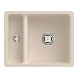V&B Unterbauspüle Subway 60 XU m Abl.garn, Hand., ivory CeramicPlus