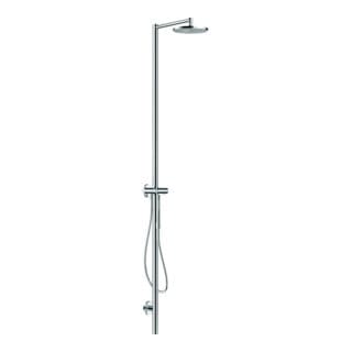 hansgrohe Duschsäule Axor Starck m Thermostat, Kopfbrause 240mm, 1jet, chrom