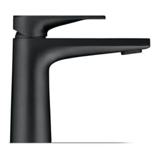 Duravit Waschtisch-Einhebelmischer Tulum S Fresh Ausl. 110mm, o. Zugst.Abl.Gar., sw matt
