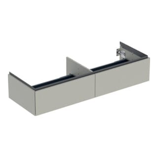 Geberit Waschtischunterschrank One 133,2x50,4x47cm, 2 L, greige/lackiert ma
