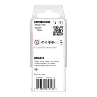 Bosch EXPERT HEX-9 Hard Ceramic HEX-9 Bohrer-Set, 6 x 90 mm, 5-tlg.