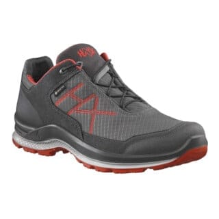 HAIX Schuh BLACK EAGLE GTX WS LOW, grau-orange, Gr. 7,5 (41)