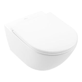 V&B Combi-Pack Wand-Tiefspül-WC TwFl Artis we C+, ov., wandhängend, waag., mit WC-Sitz