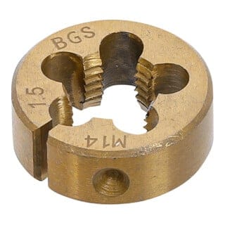 BGS Gewindeschneideisen, M14 x 1,5 x 30 mm