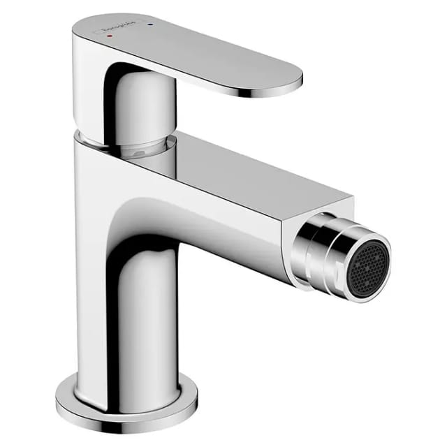 hansgrohe Bidet-Einhebelmischer Rebris S Ausl. 120mm, m Zugst.Abl.Gar., chrom