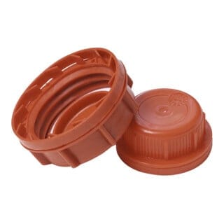 Hünersdorff Schraubverschluss mit Originalitätsring rot, HDPE für Industrie-Kanister 20+30L