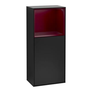 V&B Seitenschrank Finion 41,8x93,6cm, li, Reg ob Peo m, bla m Lac